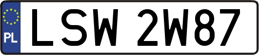 LSW2W87