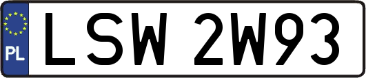LSW2W93