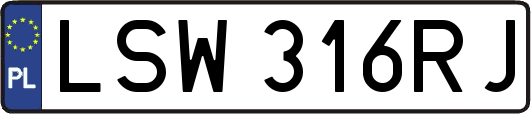 LSW316RJ