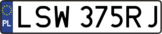 LSW375RJ