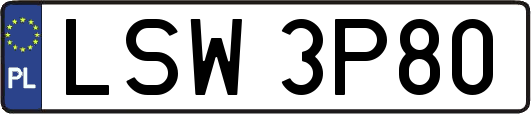 LSW3P80