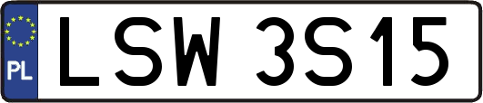 LSW3S15
