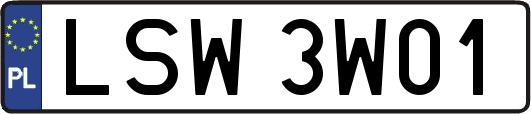 LSW3W01