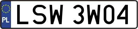 LSW3W04