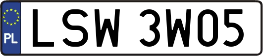 LSW3W05
