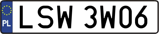 LSW3W06