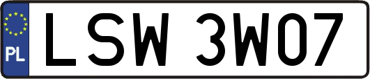 LSW3W07