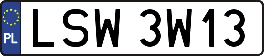 LSW3W13