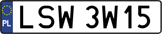 LSW3W15