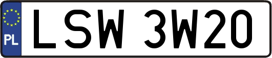 LSW3W20