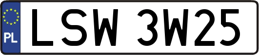 LSW3W25