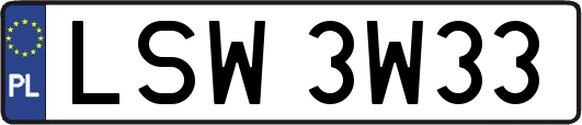 LSW3W33