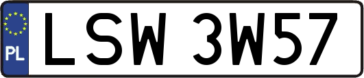 LSW3W57