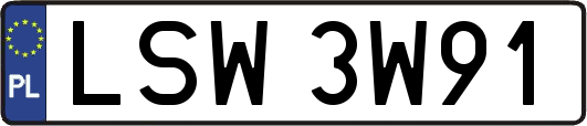 LSW3W91