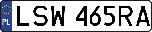 LSW465RA