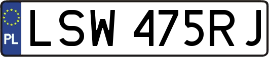 LSW475RJ