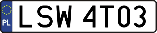 LSW4T03