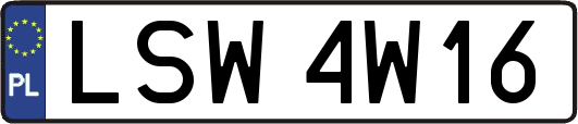 LSW4W16