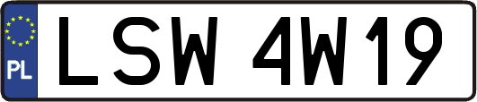 LSW4W19