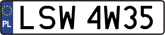 LSW4W35