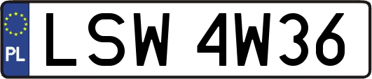 LSW4W36