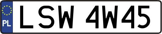 LSW4W45