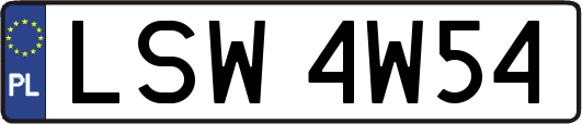 LSW4W54
