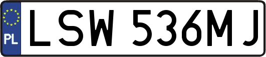 LSW536MJ