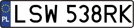 LSW538RK