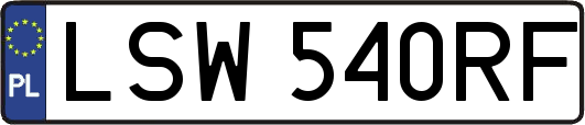 LSW540RF