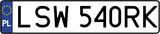 LSW540RK