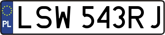 LSW543RJ