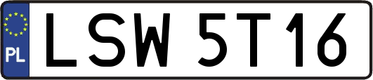 LSW5T16
