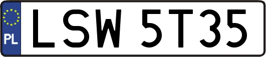 LSW5T35