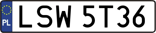 LSW5T36