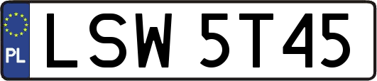 LSW5T45