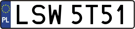 LSW5T51