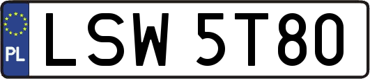 LSW5T80