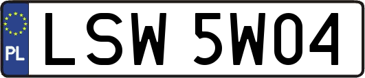 LSW5W04