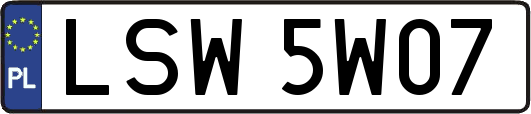 LSW5W07
