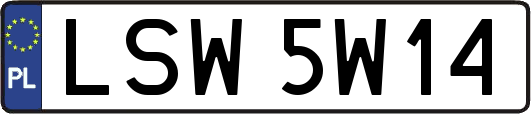 LSW5W14