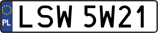 LSW5W21