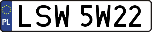 LSW5W22