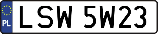 LSW5W23