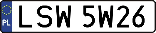 LSW5W26