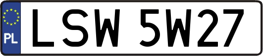 LSW5W27