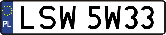LSW5W33