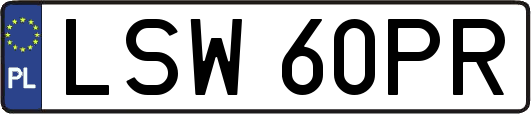 LSW60PR