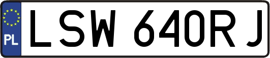 LSW640RJ