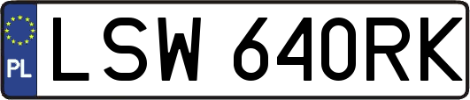 LSW640RK